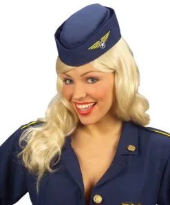 CALOT D'HÔTESSE DE L'AIR -Ac1163