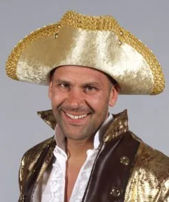 TRICORNE DORÉ -Ac1302