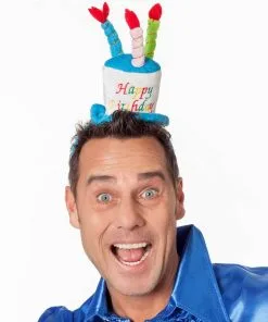 CHAPEAU BOUGIES ANNIVERSAIRE -Ac1592