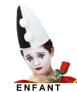 CHAPEAU DE PIERROT ENFANT -Ac2084