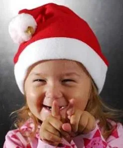 BONNET DE NOËL ENFANT ECO -An0068