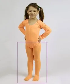 COLLANT ORANGE ENFANT -Ax0355