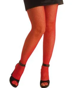 COLLANT RÉSILLE ROUGE -Ax0749