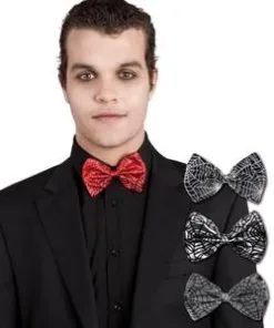 NOEUD PAPILLON HALLOWEEN -Ax0938