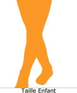 COLLANT ORANGE ENFANT -Ax1082