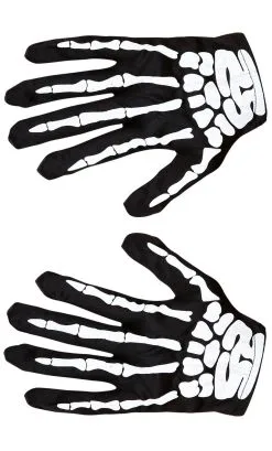GANTS DE SQUELETTE -Ha0154