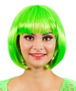 PERRUQUE VERTE CABARET -P20341
