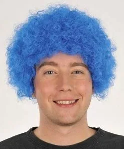 PERRUQUE BLEUE ECO -P50053