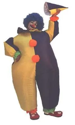 COSTUME DE CLOWN GONFLABLE -v19286