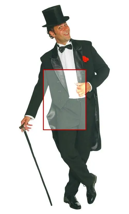 FRAC NOIR HOMME -v19518