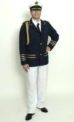COSTUME DE CAPITAINE POUR HOMME -v19709