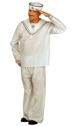 COSTUME DE MARIN EN GRANDE TAILLE -v19823