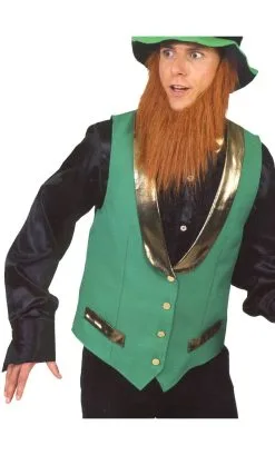GILET VERT SAINT PATRICK -v19900