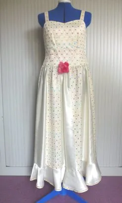 COSTUME ROBE DE SOIRÉE CHAMPAGNE -v21002