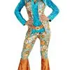 COSTUME HIPPIE FEMME XL -v29209