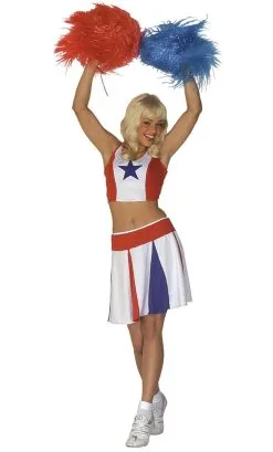 COSTUME DE POMPOM GIRL -v29230