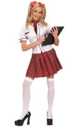 COSTUME ECOLIÈRE FEMME -v29430