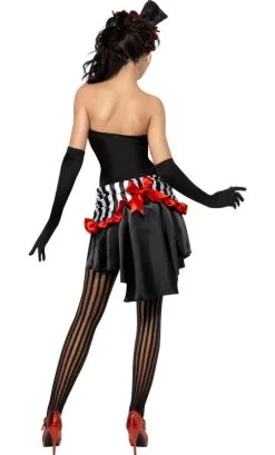 COSTUME LADY VAMP CABARET -v29542