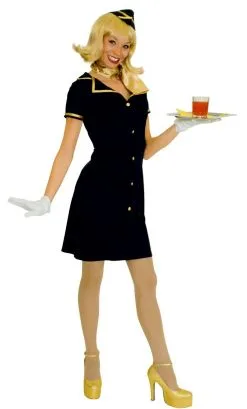 COSTUME D'HÔTESSE DE L'AIR -v29560