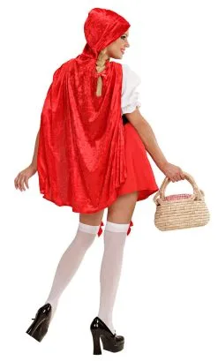 COSTUME CHAPERON ROUGE FEMME -v29607