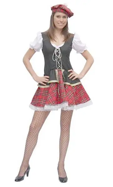 COSTUME ÉCOSSAIS FEMME -v29731