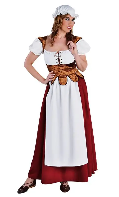 COSTUME PAYSANNE MOYEN ÂGE -v29766