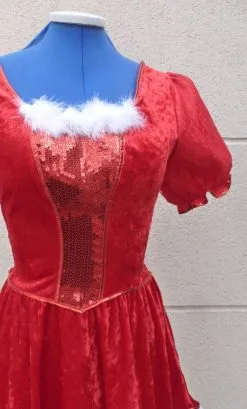 COSTUME DE MÈRE NOËL -v29926