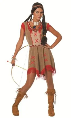 COSTUME INDIENNE GRANDE TAILLE -v29951