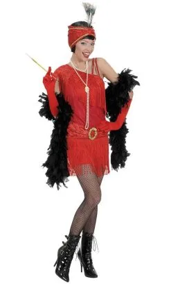 COSTUME CHARLESTON FEMME -v29953