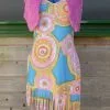 ROBE HIPPIE FEMME -v29968