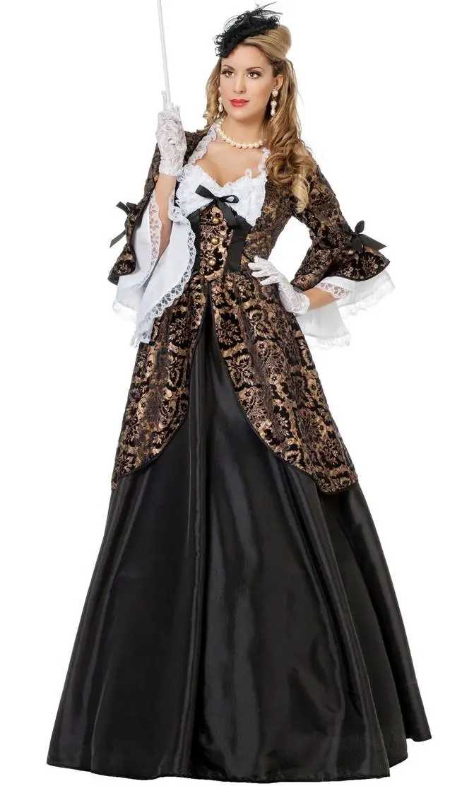 COSTUME DE MARQUISE GRANDE TAILLE - XL -v29976 – Image 2