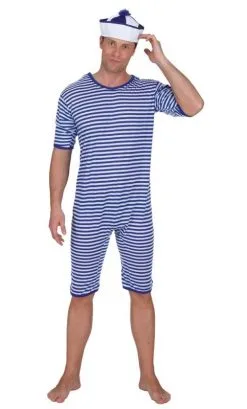 COSTUME MAILLOT DE BAIN RETRO -v39591