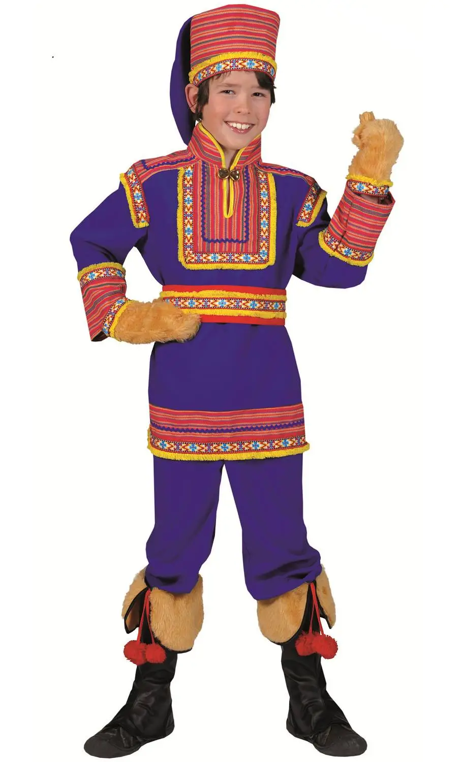 COSTUME D'ESQUIMAU ENFANT -v49233 – Image 3