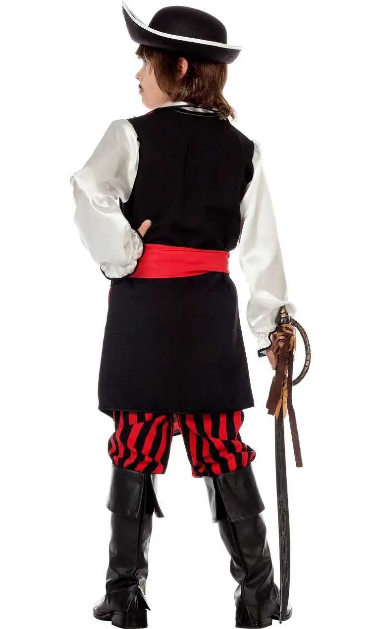 COSTUME DE PIRATE GARÇON -v49285 – Image 2
