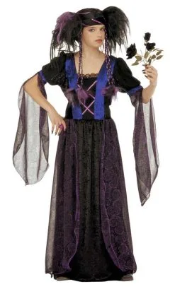 COSTUME MÉDIÉVALE FILLE -v59055