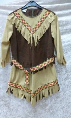 COSTUME INDIENNE 4 ANS -v59065