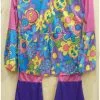 COSTUME HIPPIE FILLE 10 - 12 ANS PAS CHER -v59098