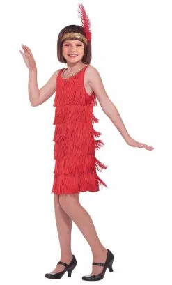 COSTUME CHARLESTON FILLE -v59273