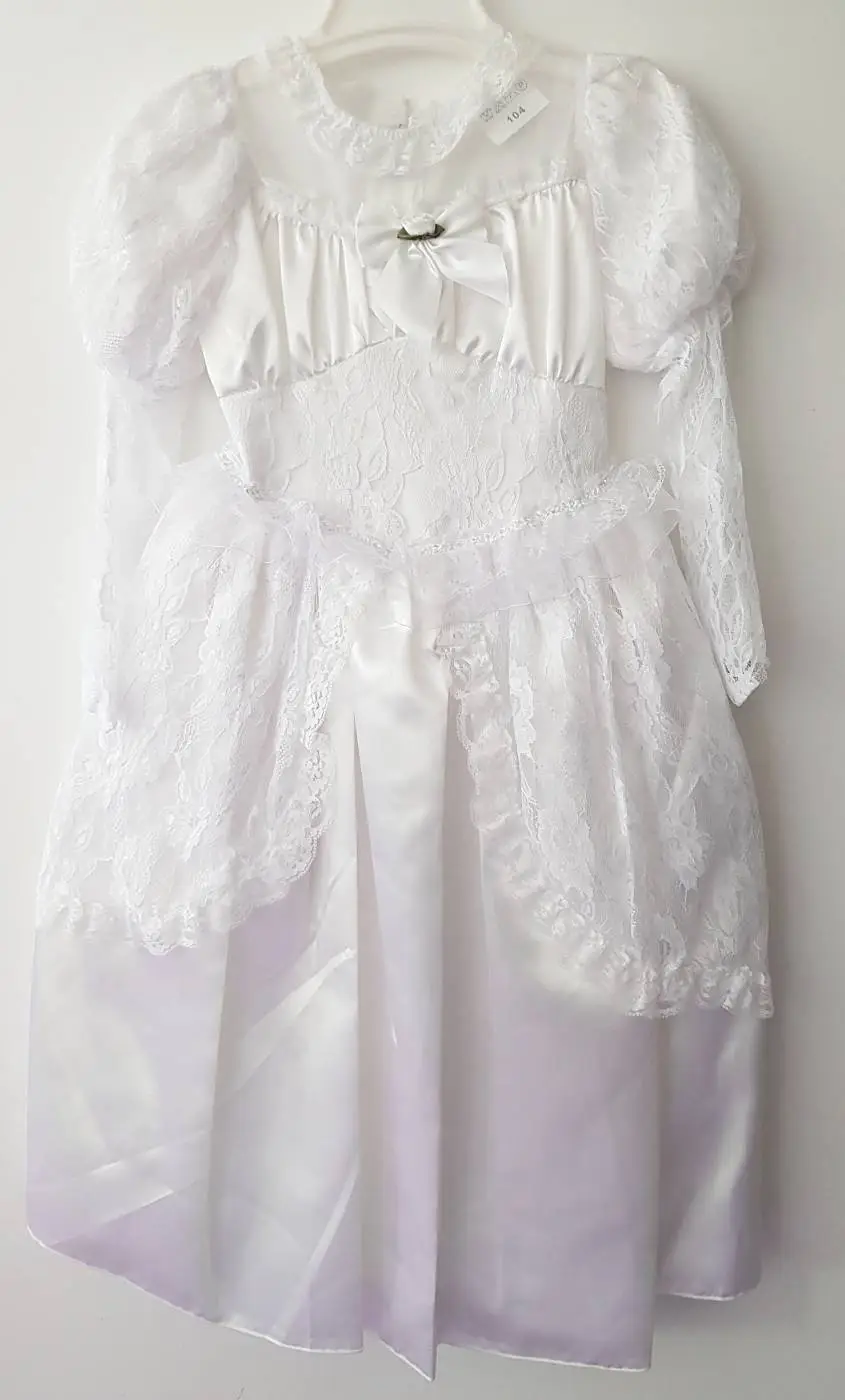 COSTUME ROBE DE MARIÉE FILLE -v59364