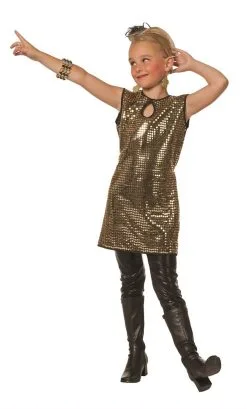 ROBE DISCO FILLE -v59387