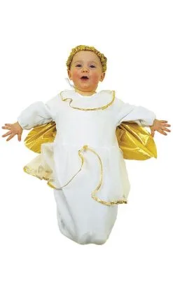COSTUME D'ANGE POUR BÉBÉ -v69079