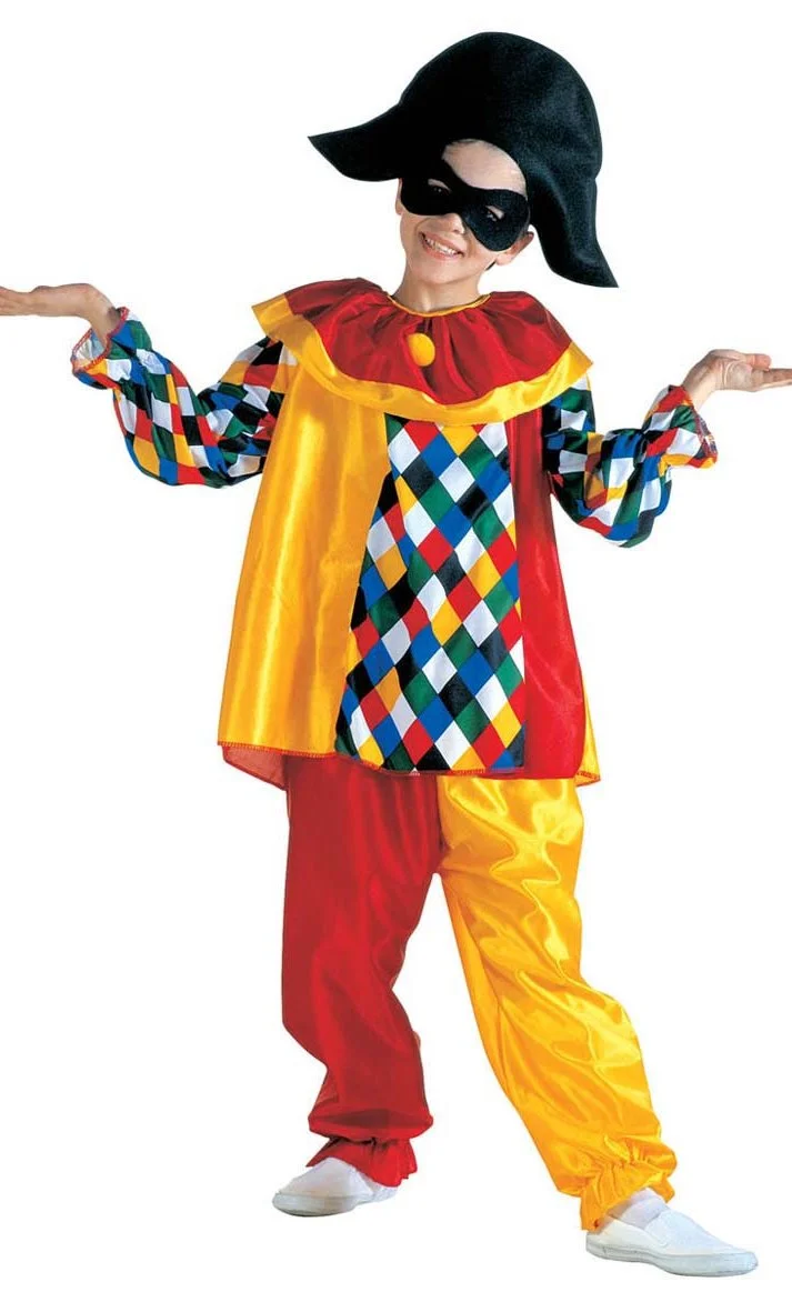 COSTUME ARLEQUIN ENFANT -v69085
