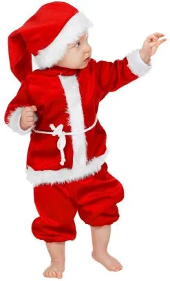 COSTUME DE PÈRE NOËL POUR ENFANT -v69094