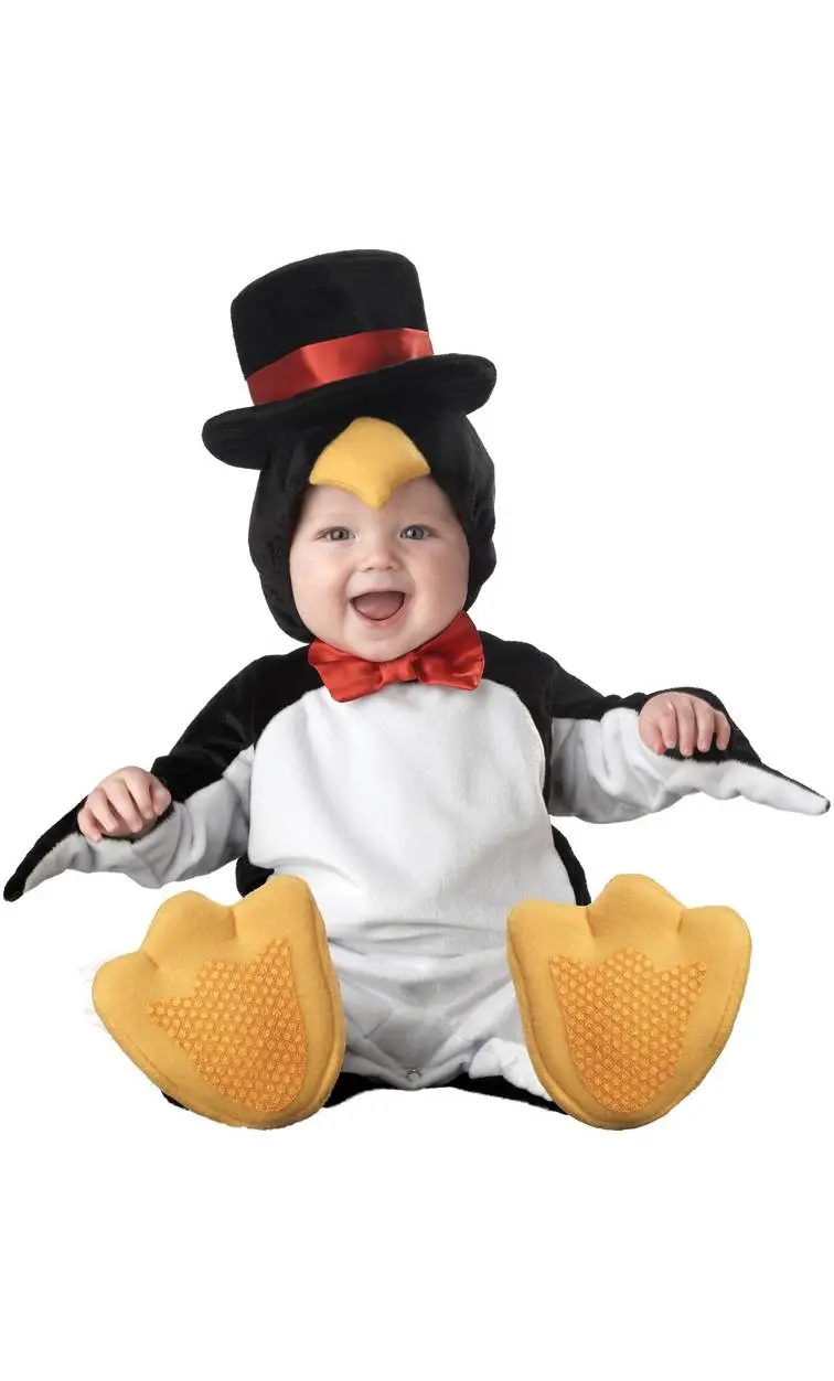 COSTUME POUR BÉBÉ 6 - 12 MOIS PINGOUIN -v69358 – Image 2