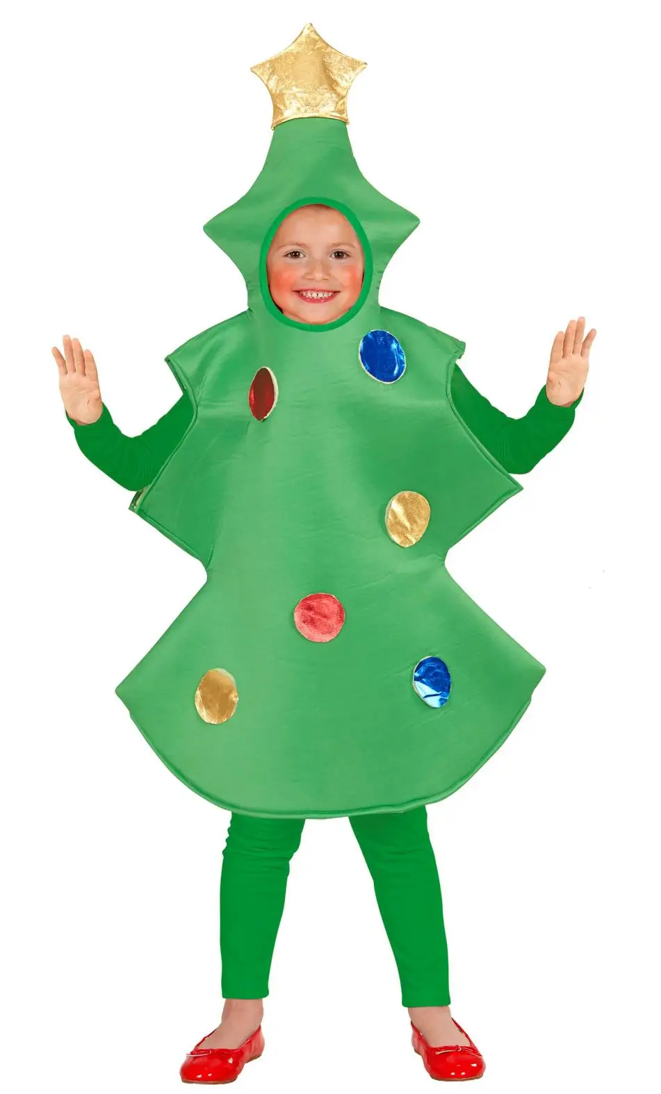 COSTUME SAPIN DE NOËL 3 - 5A -v69422 – Image 2