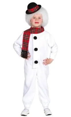 COSTUME BONHOMME DE NEIGE ENFANT -v69423