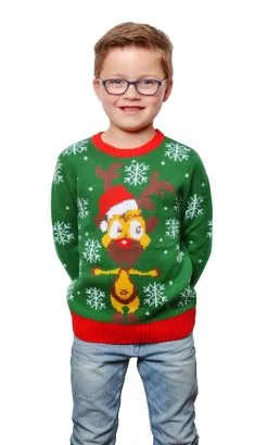 PULL DE NOËL POUR ENFANT -v69452