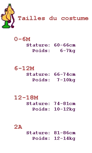 COSTUME POUR BÉBÉ 6 - 12 MOIS PINGOUIN -v69358