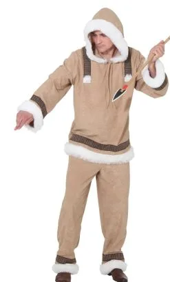 COSTUME ESQUIMAU HOMME XL XXL -w10029