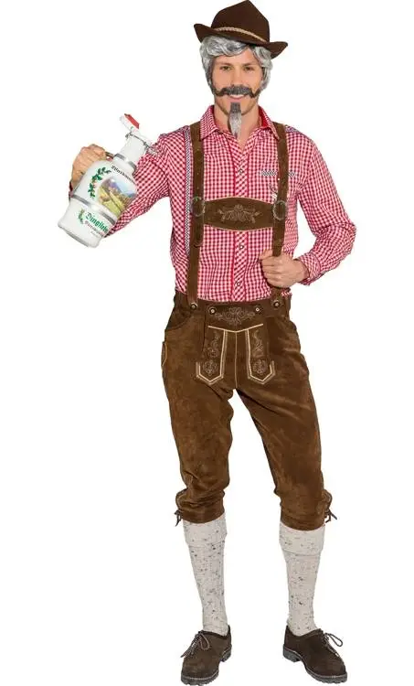 PANTALON TYROLIEN CUIR -w10070 – Image 5